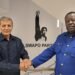 The Sahrawi ambassador accredited to Namibia is received by Namibian officials