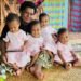 FAMILY I Titilia and her four little miracles