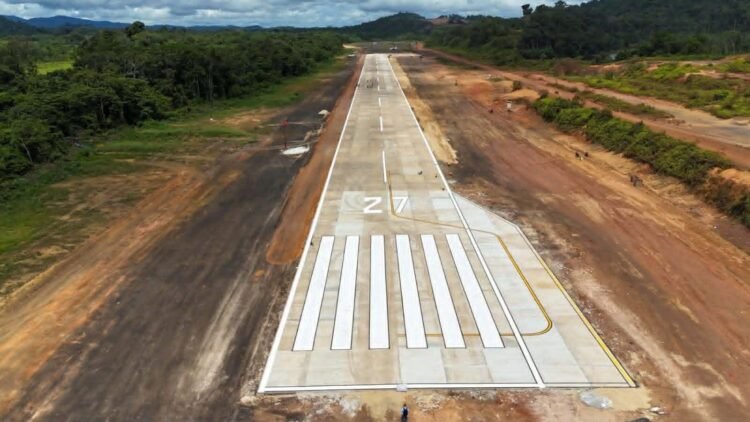 First phase of Matthew’s Ridge airstrip completed