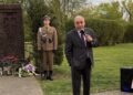 A tribute was paid to the memory of the victims of the Genocide at the khachkar located in Warsaw’s Armenian Park