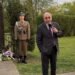 A tribute was paid to the memory of the victims of the Genocide at the khachkar located in Warsaw’s Armenian Park