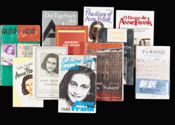 Charity shop staff find first edition of Anne Frank’s diary