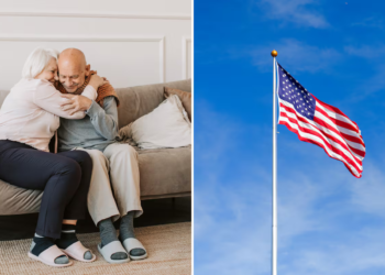 An 86-year-old French woman is detained by the United States immigration service after moving to reunite with a love from the 60s