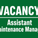 VACANCY: Assistant Maintenance Manager – Antigua News Room