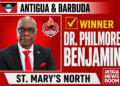 Dr. Philmore Benjamin has won St. Mary’s North for the ABLP