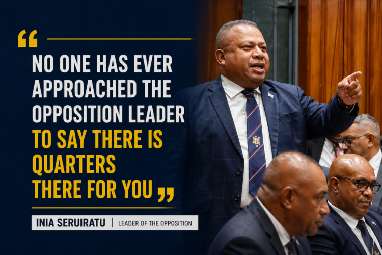 Seruiratu raises housing promise amid salary debate