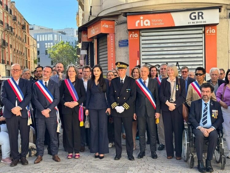 An official ceremony dedicated to the 111th anniversary of the Armenian Genocide took place in the city of Clichy