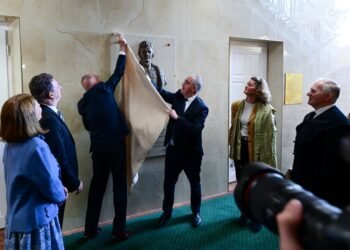 Plaque and Banquet Hall Honoring Charles IV Unveiled at the University of Debrecen