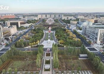 A Chinese city without people scores points in the development of autonomous vehicles