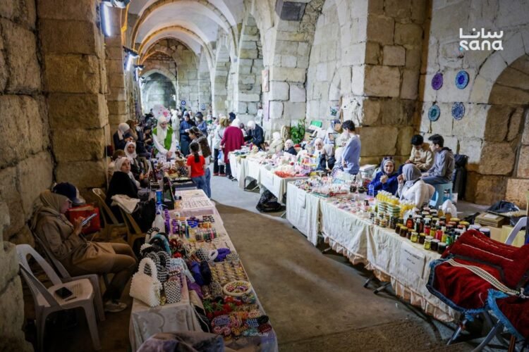 Damascus exhibition showcases traditional crafts at historic citadel
