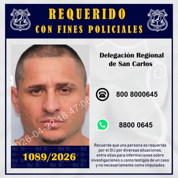 Star Case: Alias ​​Siri is wanted for the murder of an artistic promoter from San Carlos