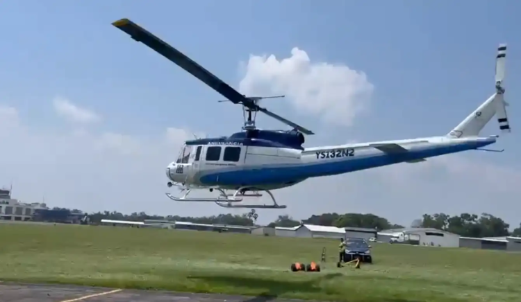 What is known about the Salvadoran shot for whom Bukele sent a helicopter to Guatemala