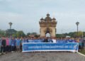 Walk for Health Marks 140th Anniversary of International Workers” Day in Vientiane