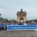 Walk for Health Marks 140th Anniversary of International Workers” Day in Vientiane