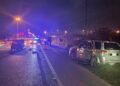 Man killed, four others injured in two-vehicle collision near Miri Hospital