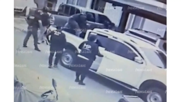 Drug dealing: hoppers, cartridges and evidence after a couple’s crime in a residential complex in San José Pinula