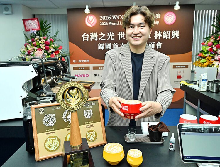 Baristas rally against WCC ‘Chinese Taipei’ label