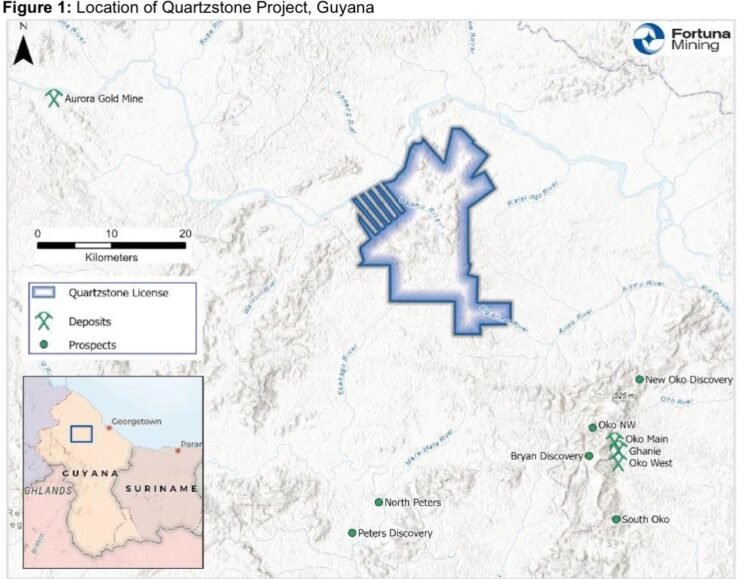 Foreign gold company pays Guyanese US$5M to earn up to 70% interest in 73,000 acres gold project