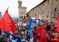 San Marino – 1st May CSU, big party at the Ausa di Dogana Park