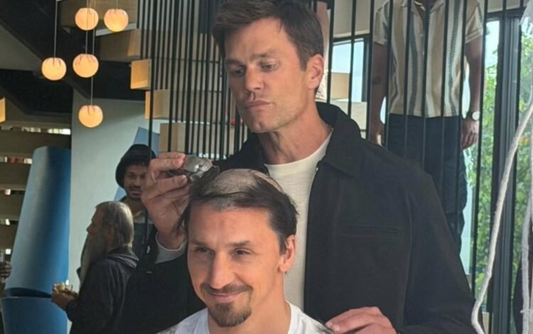 Tom Brady gave Ibrahimovic a hilarious haircut (PHOTO+VIDEO)