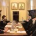 Patriarchal Locum Tenens Shio Mujiri Meets Georgian Dream FM Maka Botchorishvili – Civil Georgia