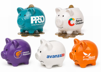 Six people financed more than one political party in the last elections: together they gave just over ¢50 million