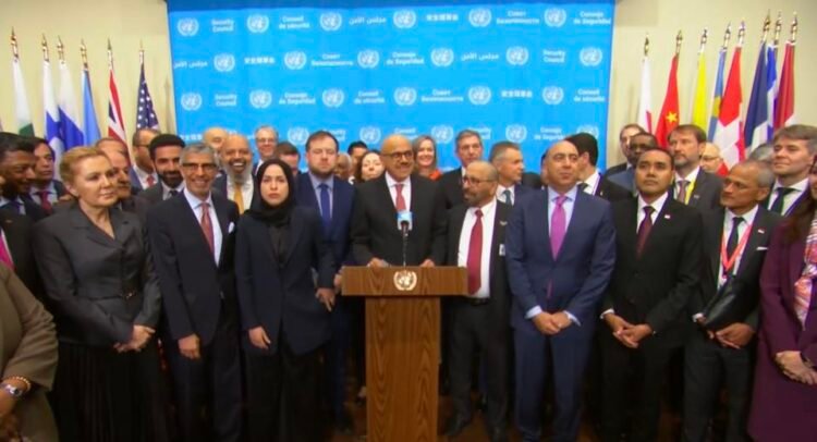 Timor-Leste joins Security Council stakeout calling for reopening of the Strait of Hormuz