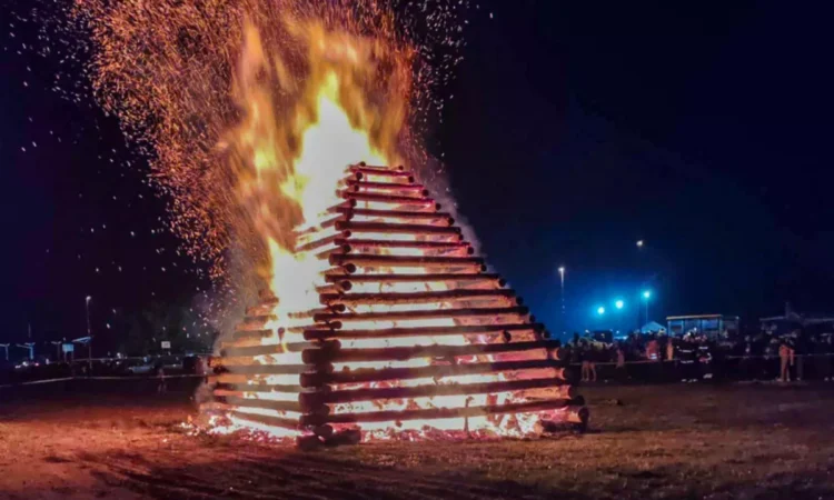 A call to be careful and observe restrictions when burning bonfires