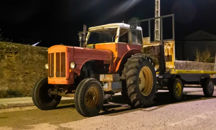 The 16-year-old was trapped under the tractor