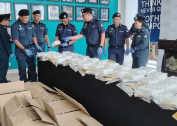 RM15 million meth bust: Sabah Customs seizes 305kg of drugs at Sepanggar Port