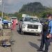 Accident in Talanga: motorcyclist loses his life and woman is injured