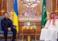 Volodymyr Zelenskyi and the Crown Prince of Saudi Arabia held security talks in Jeddah