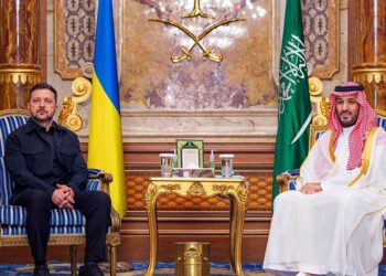 Volodymyr Zelenskyi and the Crown Prince of Saudi Arabia held security talks in Jeddah