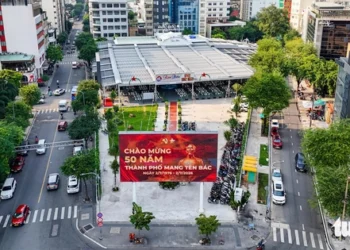 Ho Chi Minh City maintains temporary parks on vacant land