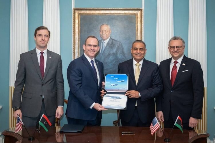 Government of National Unity signs memorandum with Boeing to develop civil aviation