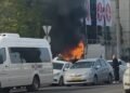 In Chisinau, a truck caught fire near the Bucuria factory. No injuries