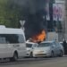 In Chisinau, a truck caught fire near the Bucuria factory. No injuries