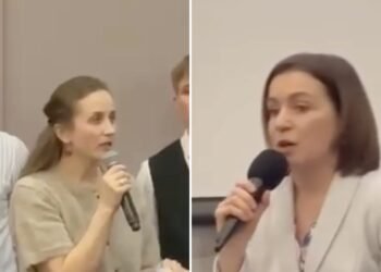 “This is not the first time we have encountered this woman.” Sandu about the incident at a meeting with the diaspora in Ireland