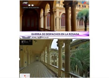 Pink House. The images from Google Maps that dismantle the complaint of journalistic espionage by the Government
