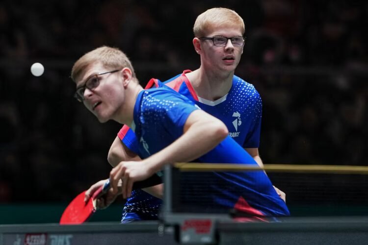 The Lebrun brothers and the French team’s dream of a first world table tennis title is ‘in the back of their minds’