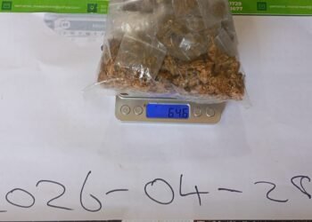 Teen nabbed with cocaine and ganja at Charity 