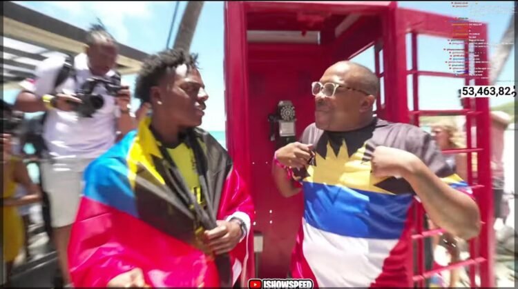 VIDEO: Ishowspeed gets a crash course in how to pronounce ANTIGUA