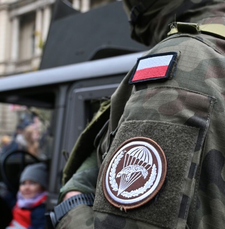 NATO strength in action: Polish soldiers in NATO maneuvers in Latvia