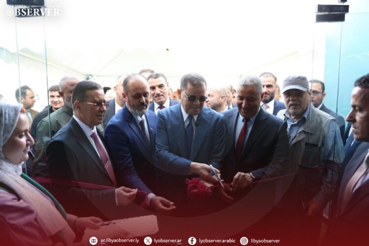 Dbeibah opens construction exhibition in Misrata