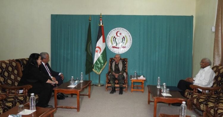 President of Republic receives credentials of new ambassador of Cuba to SADR