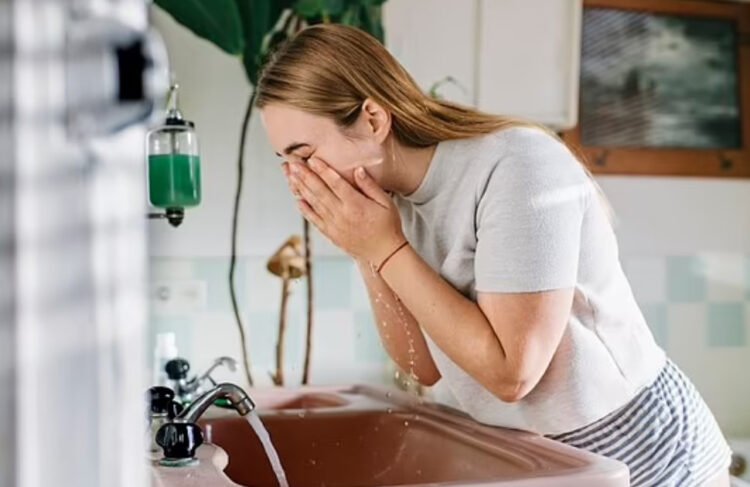 Do not wipe your face with a towel. Here’s why