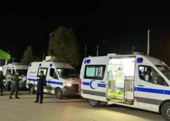 Bus accident in Tunisia. The injured were evacuated to Al-Boni Hospital