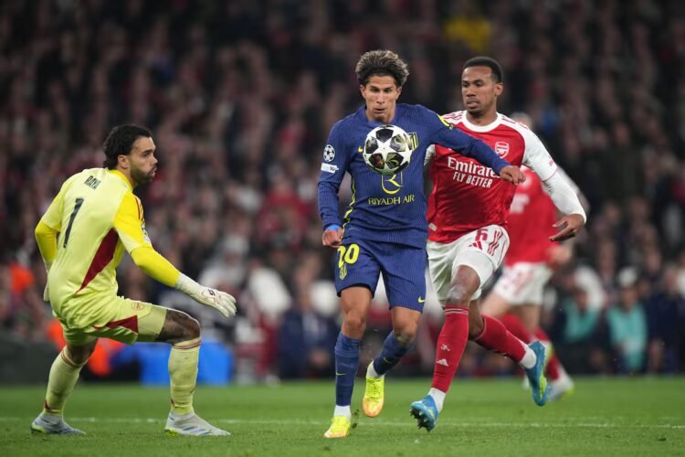 VIDEO: the incredible goal that Giuliano Simeone missed for Atlético de Madrid against Arsenal, in the Champions League