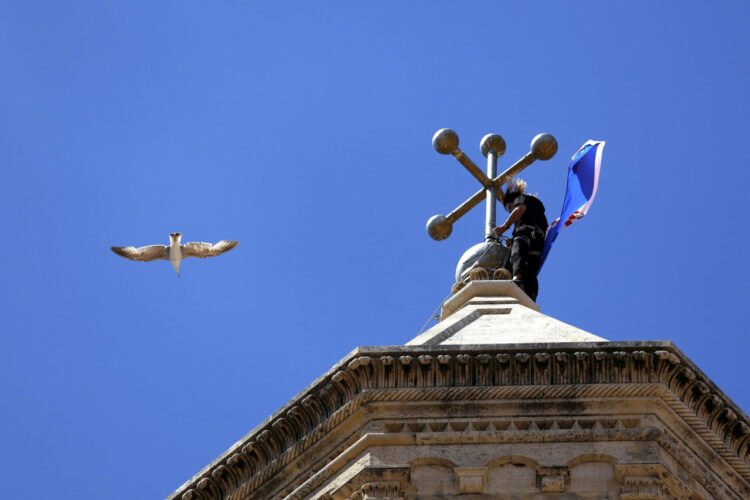 Slobodna Dalmacija – Split’s ‘Spiderman’ left everyone breathless again; everyone looked at him on the way to the top, this time he also had company…