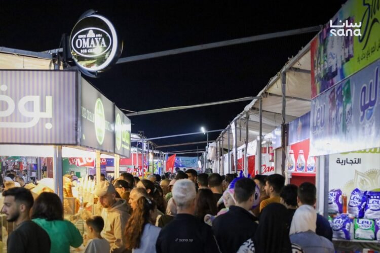 Tartous waterfront hosts ‘Watan’ festival blending culture, commerce and entertainment